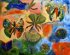 farfalle marine painting by ivo monte