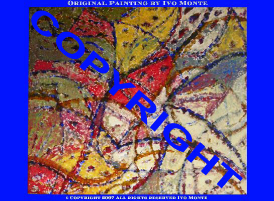 le vibrazioni create dalla musica Painting by Ivo Monte
