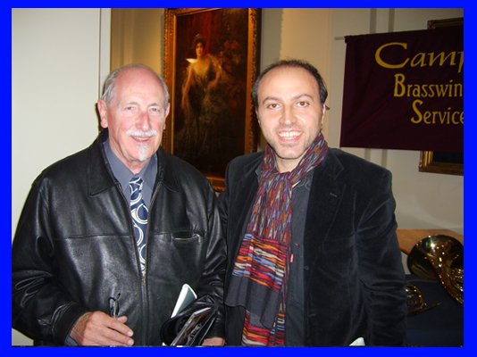 Ivo Monte with Barry Tuckwell