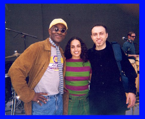 Ivo Monte with Noa and Carl Anderson