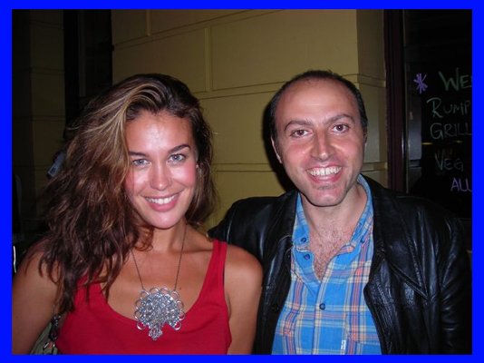 Ivo Monte with Megan Gale