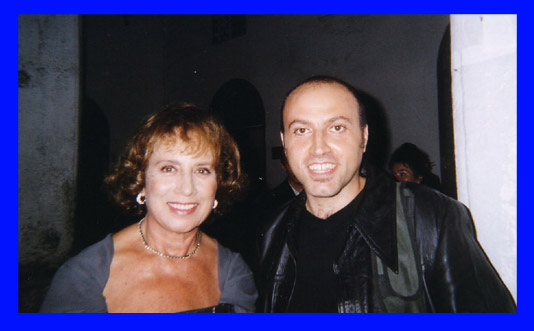 Ivo Monte with Rosanna Vaudetti