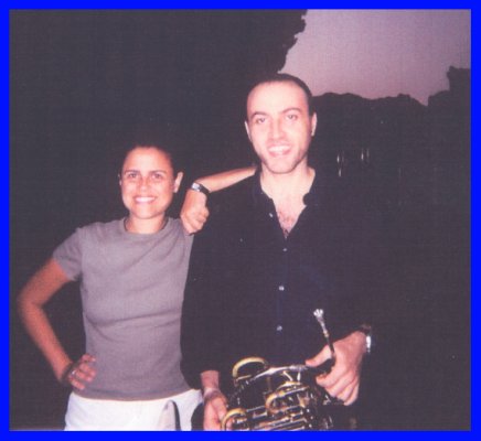 Ivo Monte and Italian Pop singer Tosca